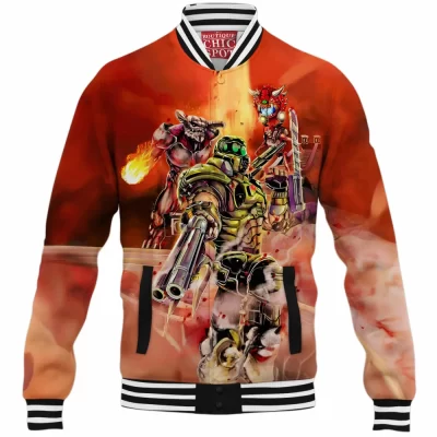 Game Baseball-Jacket, DOOM Baseball-Jacket