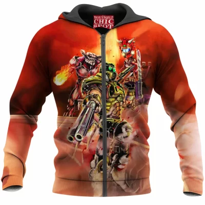 Game Zip-Hoodie, DOOM Zip-Hoodie