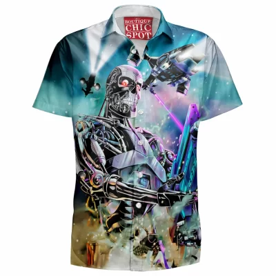 Sci-Fi Hawaiian-Shirt, Terminator Hawaiian-Shirt