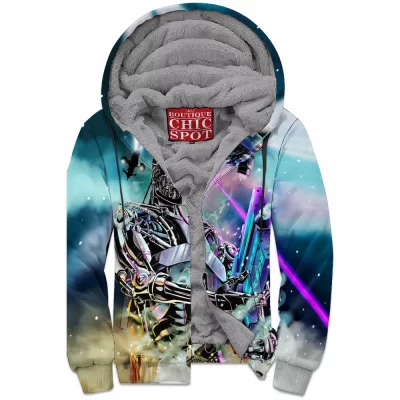 Sci-Fi Zip-Fleece-Hoodie, Terminator Zip-Fleece-Hoodie