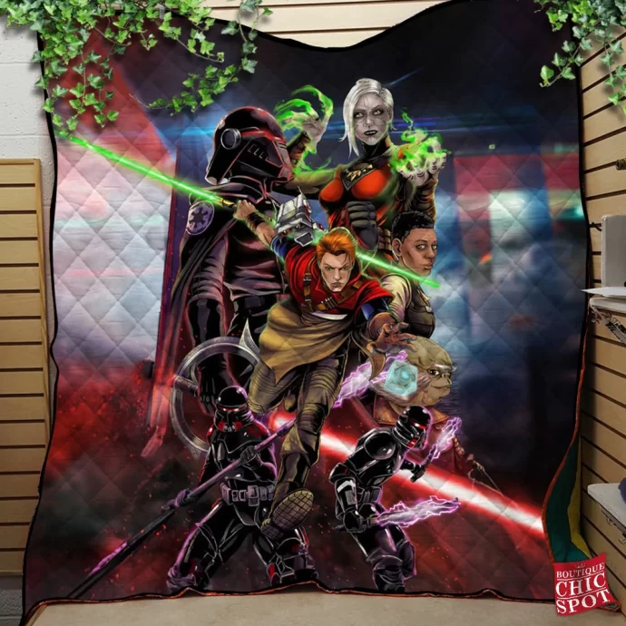 Star Wars Jedi: Fallen Order Quilt Blanket