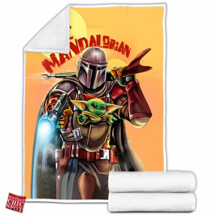 The Mandalorian Fleece Blanket