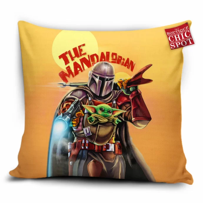 The Mandalorian Pillow Cover