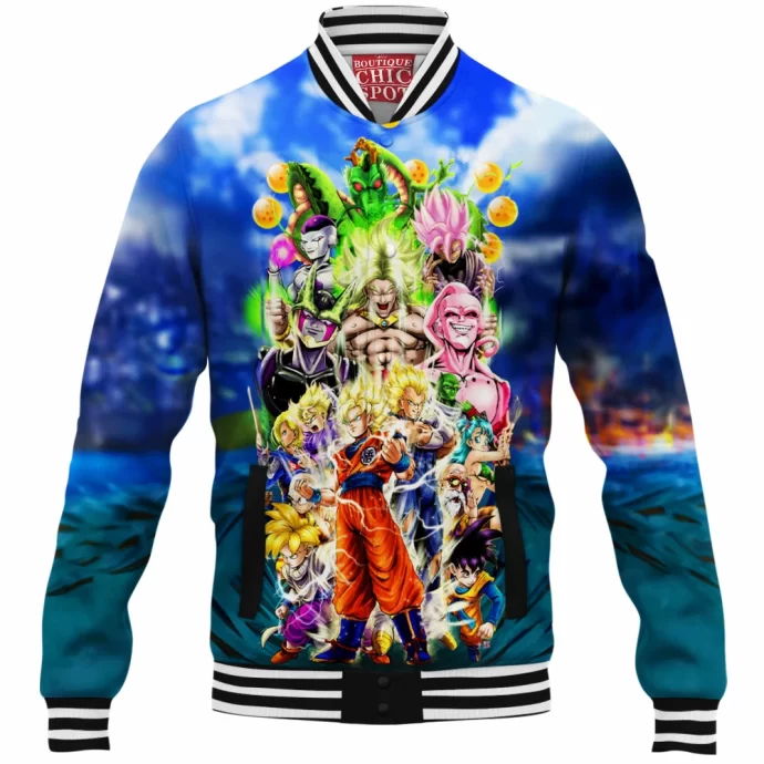 Dragon Ball Z Baseball Jacket