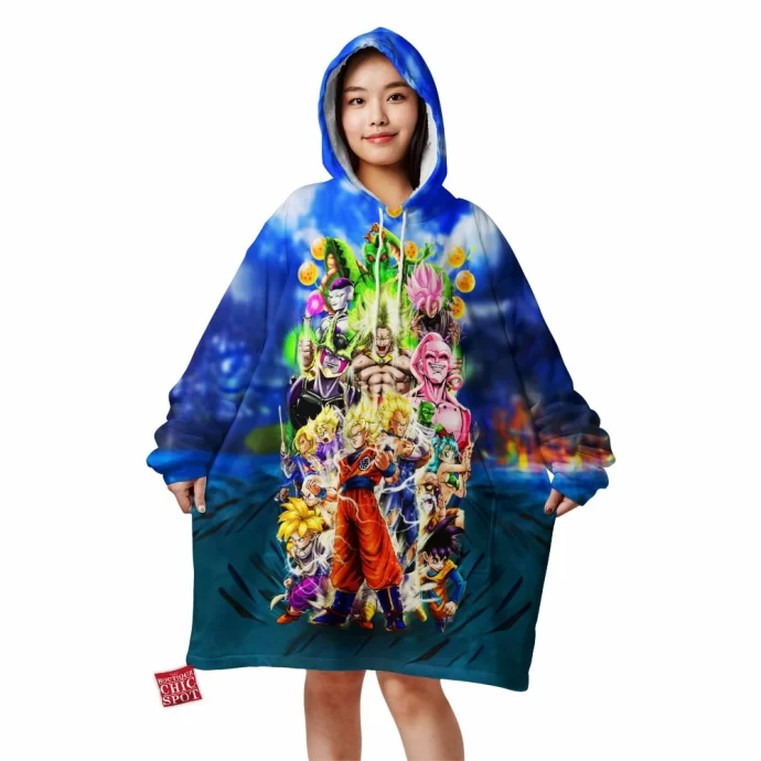 Dragon Ball Z Blanket Hoodie