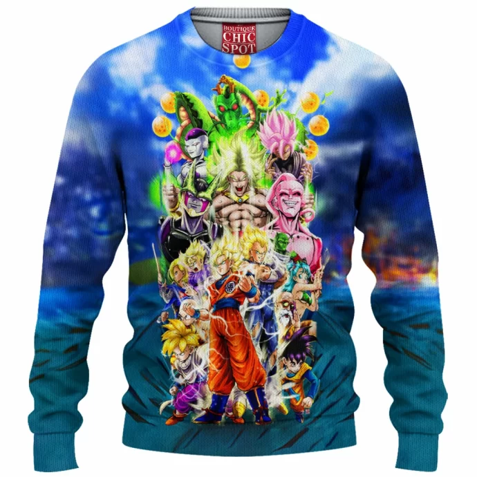 Dragon Ball Z Knitted Sweater