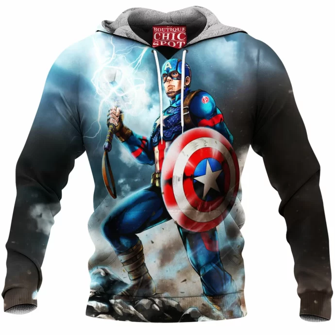 Captain America Fleece Hoodie