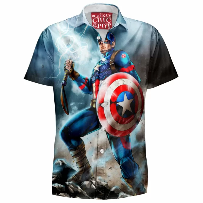 Captain America Hawaiian Shirt