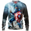 Captain America Knitted Sweater