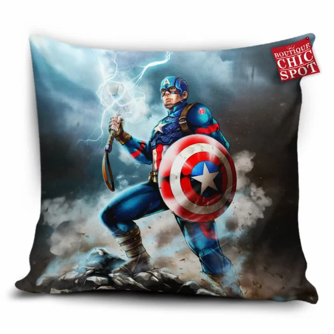 Captain America Pillow Cover