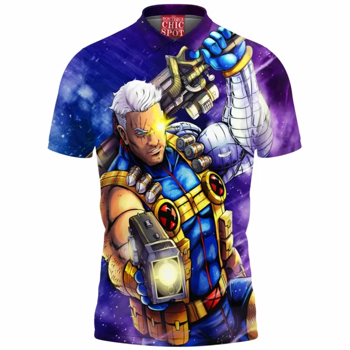 Cable X-men Polo Shirt