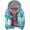 Comic Zip-Fleece-Hoodie, Spider-man Zip-Fleece-Hoodie, Spider-Verse Zip-Fleece-Hoodie