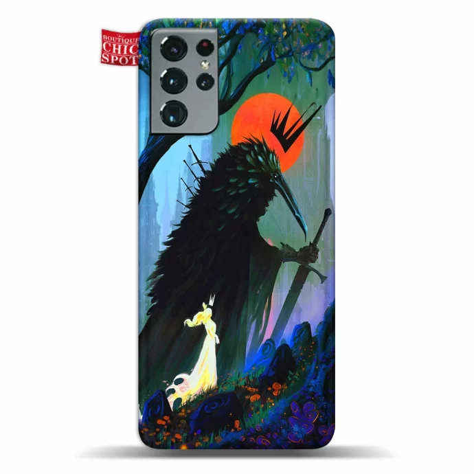 The Lady And The Crow Phone Case Samsung