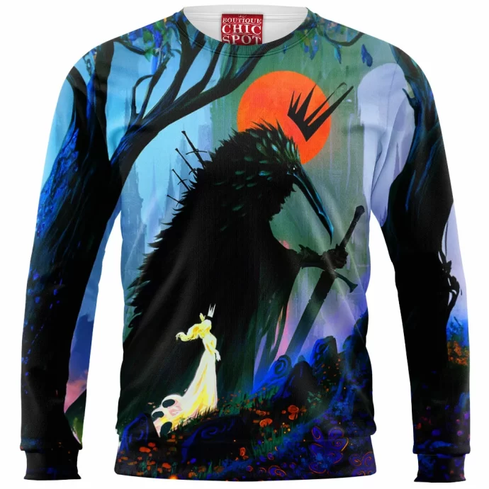 The Lady And The Crow Sweatshirt