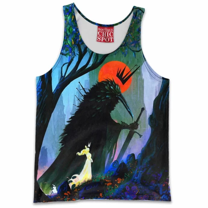 The Lady And The Crow Tank Top