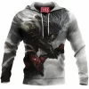 Elden Ring Fleece-Hoodie, Game Fleece-Hoodie, Maliketh Fleece-Hoodie, the Black Blade Fleece-Hoodie