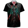 Sci-Fi Hawaiian-Shirt, Star Wars Hawaiian-Shirt, Starkiller Hawaiian-Shirt