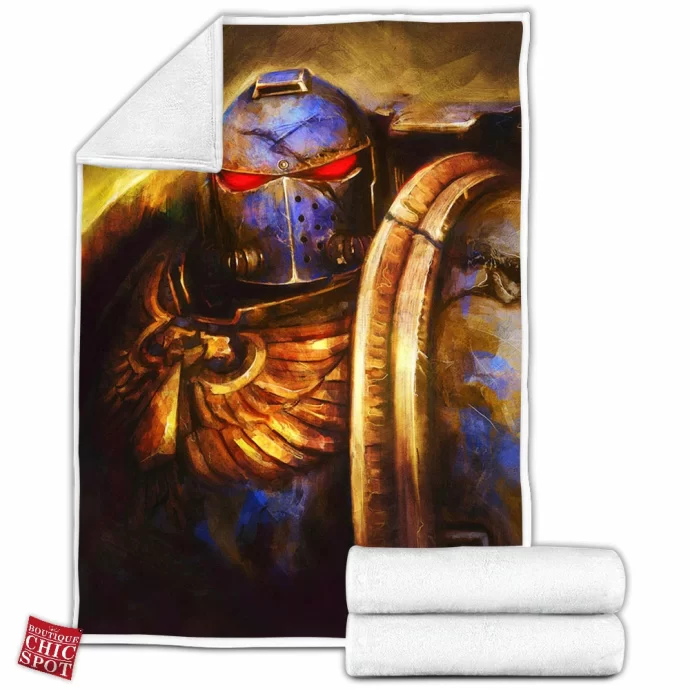 Warhammer 40k Fleece Blanket