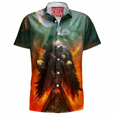 Elden Ring Hawaiian-Shirt, Game Hawaiian-Shirt, Blaidd Hawaiian-Shirt