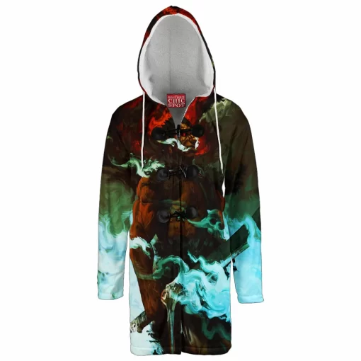 Zodd Berserk Hooded Cloak Coat