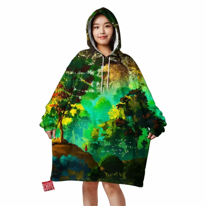 Pangs Of Time Blanket Hoodie