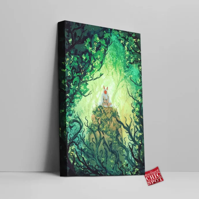 Mononoke Ghibli Canvas Wall Art