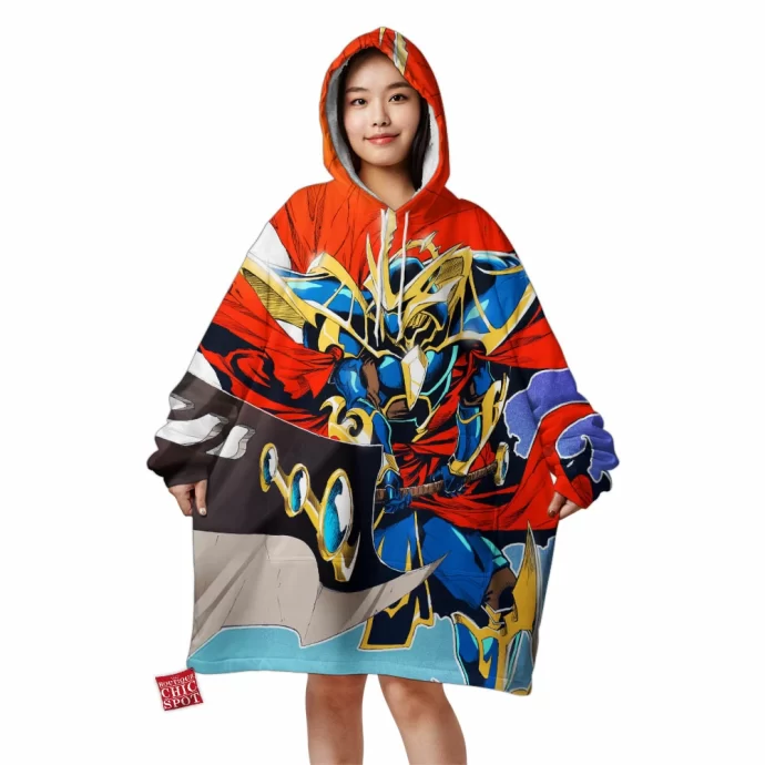 Armor Samurai Blanket Hoodie