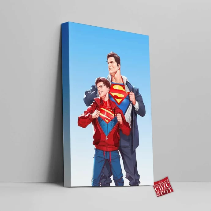 Superman Canvas Wall Art