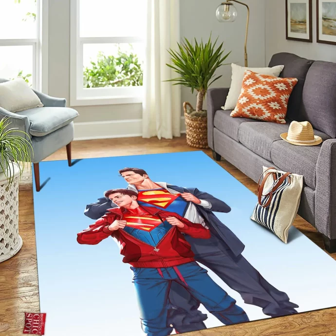 Superman Rectangle Rug