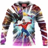 Comic Fleece-Hoodie, Spider-man Fleece-Hoodie, Spider-Woman Fleece-Hoodie