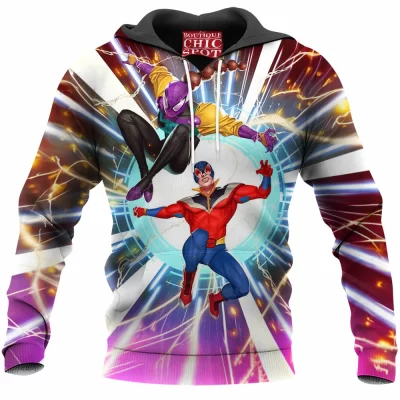 Comic Hoodie, Spider-man Hoodie, Spider-Woman Hoodie