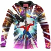 Comic Zip-Hoodie, Spider-man Zip-Hoodie, Spider-Woman Zip-Hoodie