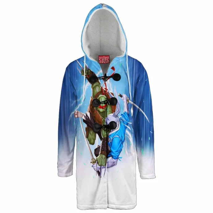 Tmnt Vs Usagi Hooded Cloak Coat