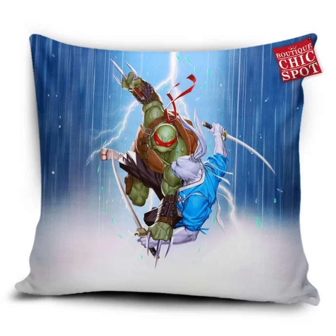 Tmnt Vs Usagi Pillow Cover