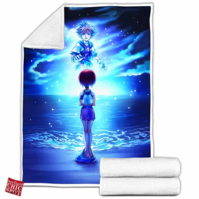 Kingdom Hearts Fleece Blanket