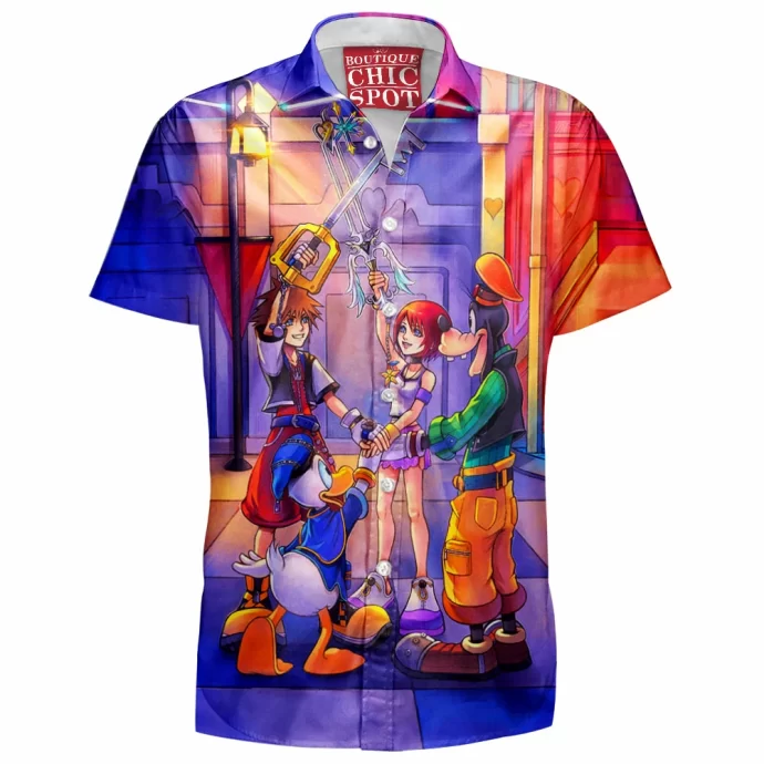 Kingdom Hearts Hawaiian Shirt