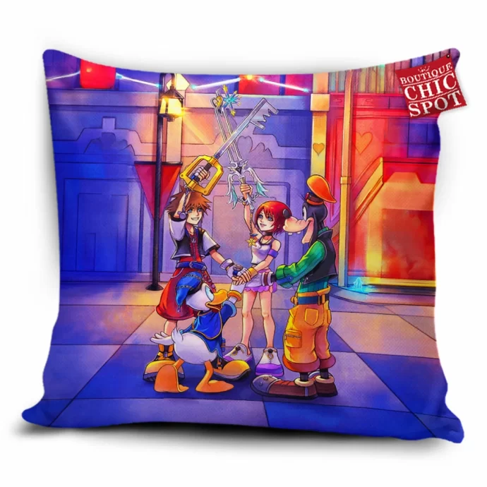 Kingdom Hearts Pillow Cover