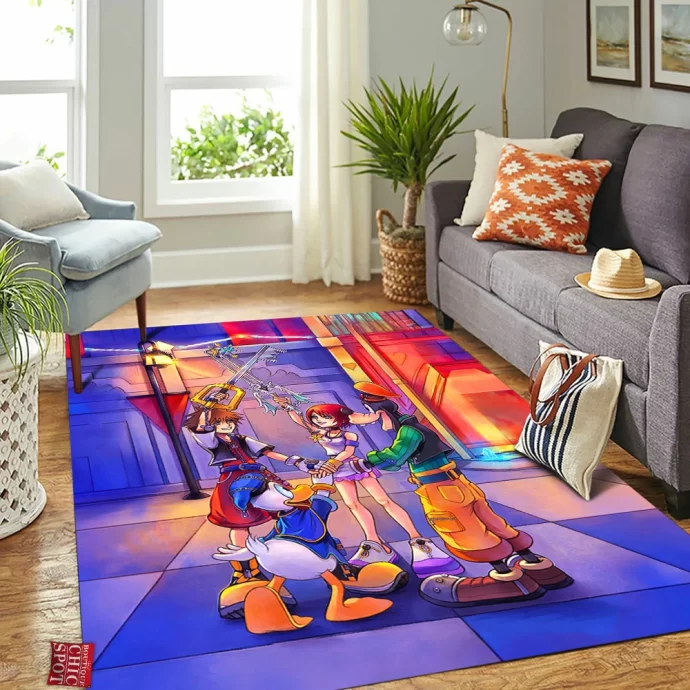 Kingdom Hearts Rectangle Rug