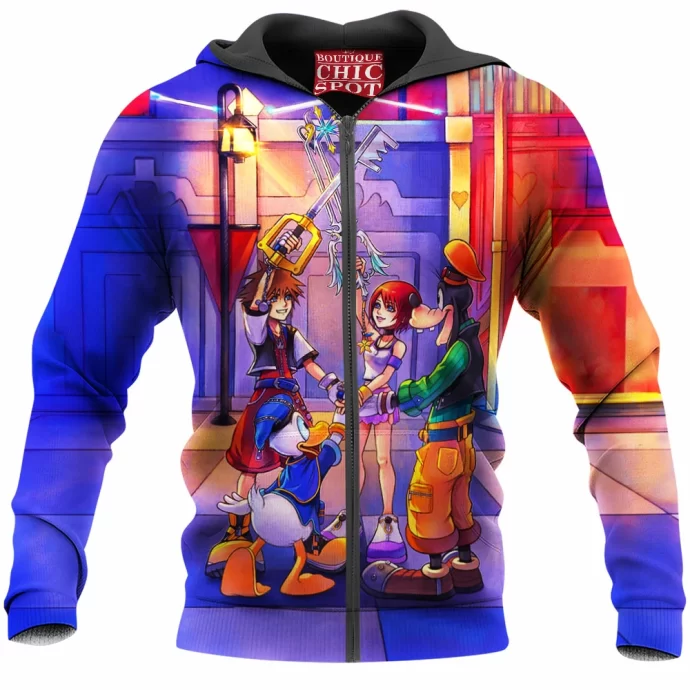 Kingdom Hearts Zip Hoodie