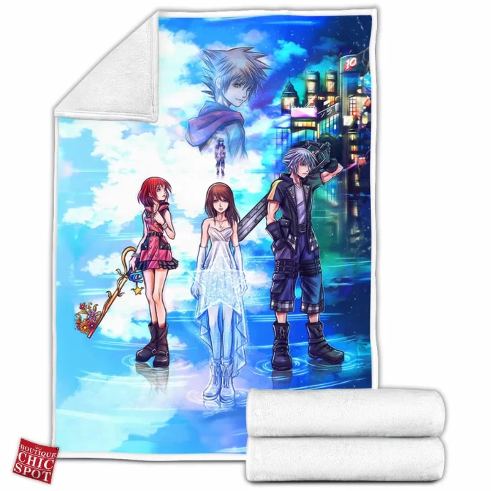 Kingdom Hearts Fleece Blanket