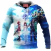Game Fleece-Hoodie, Kingdom Hearts Fleece-Hoodie