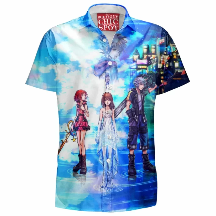 Kingdom Hearts Hawaiian Shirt