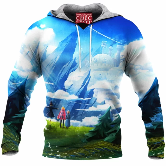 Howl's Moving Castle Fleece Hoodie