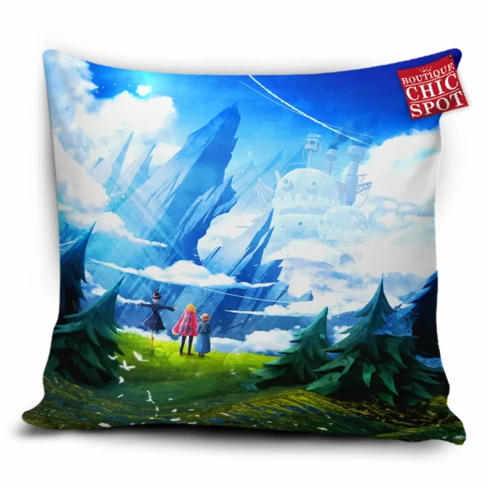 Howl's Moving Castle Pillow Cover