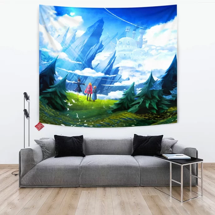 Howl's Moving Castle Tapestry