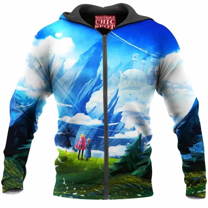 Howl's Moving Castle Zip Hoodie