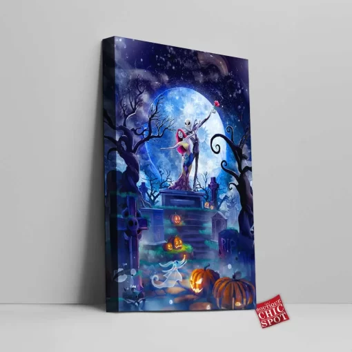 The Nightmare Before Christmas Canvas Wall Art