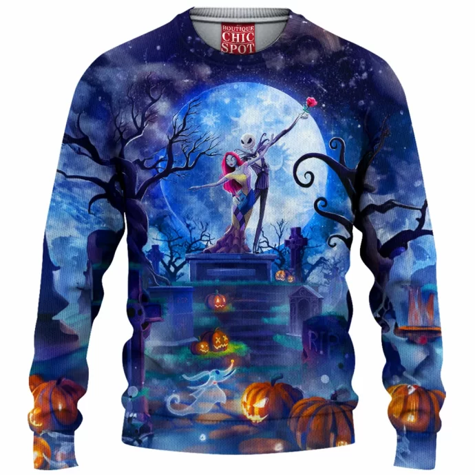 The Nightmare Before Christmas Knitted Sweater