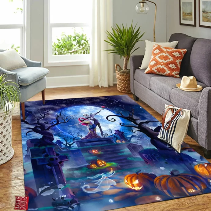 The Nightmare Before Christmas Rectangle Rug