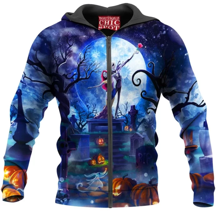 The Nightmare Before Christmas Zip Hoodie